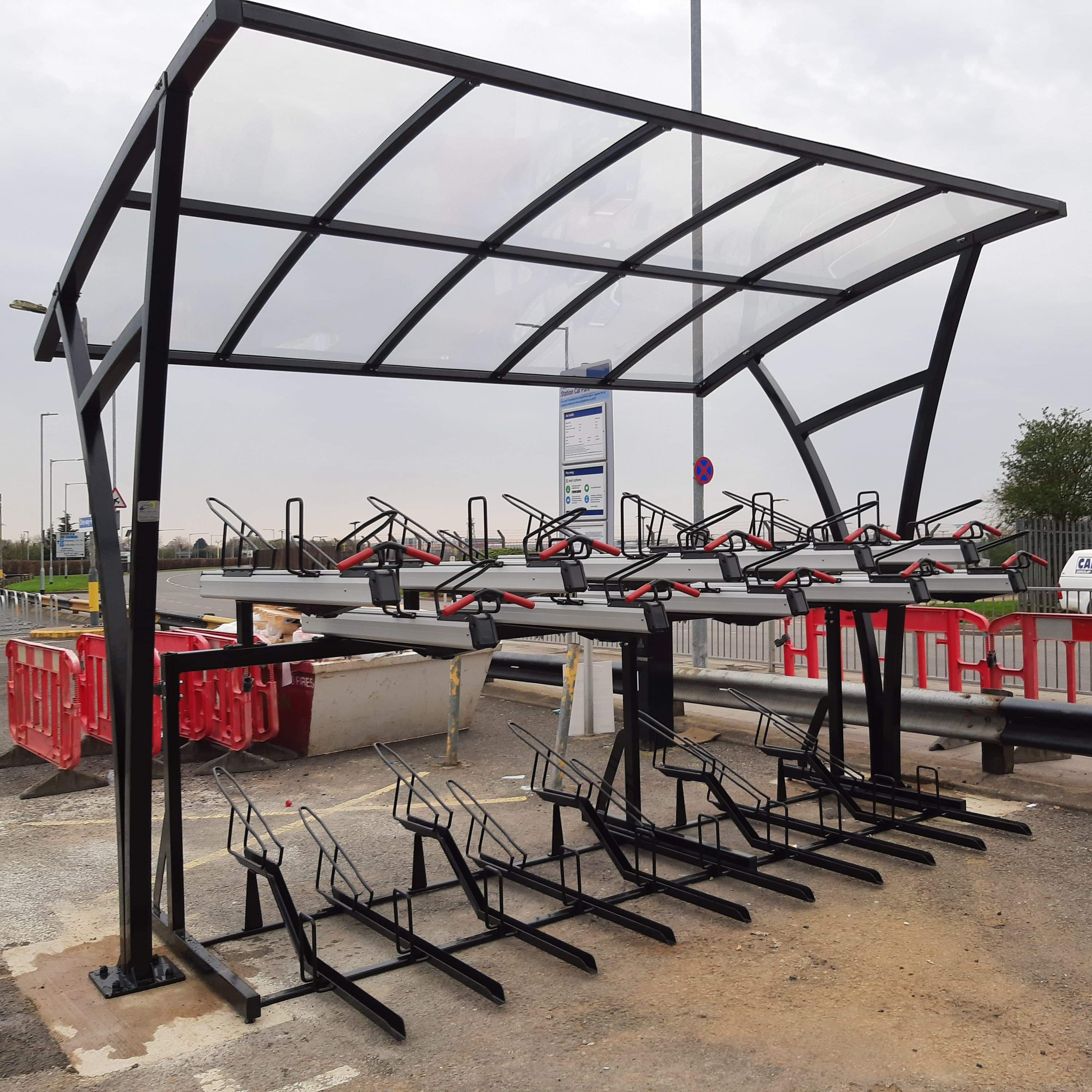 Hatton Cross Station Cycle Parking
